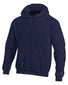 Navy Heather Front Champion Double Dry Action Fleece Pullover Hood