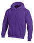 Purple Front Champion Double Dry Action Fleece Pullover Hood