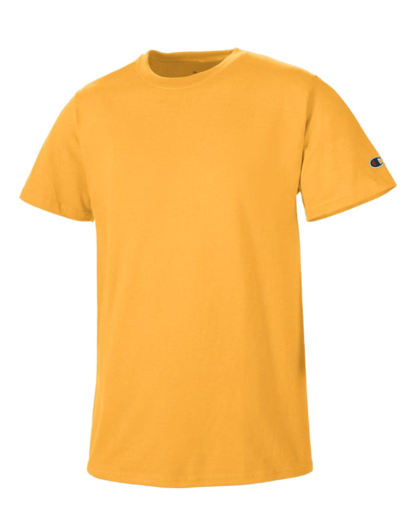 Gold Front Champion Mens Basic Tee T425