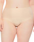 Ultra Nude Front Chantelle Soft Stretch Seamless High Rise No Show Full Brief Plus Size Panty 1137