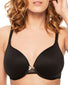 Black Front Chantelle Ideal Back Smoothing Bra