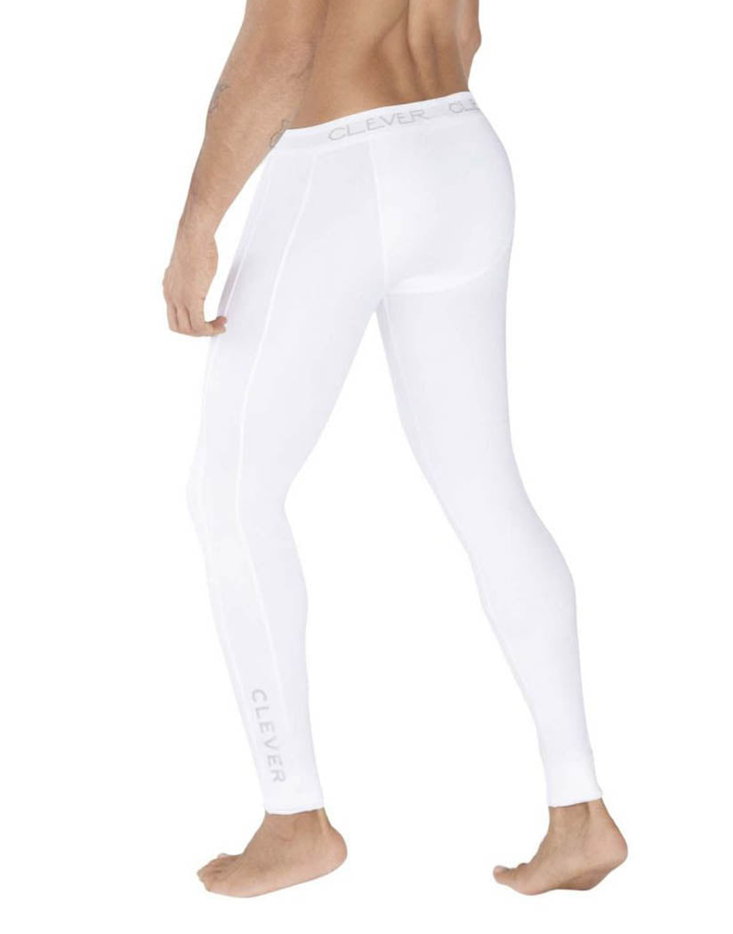 White Back Clever Visual Athletic Pant 0373