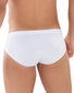 White Back Clever Latin Brief 0873