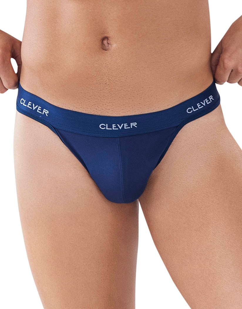 Dark Blue Front Clever Venture Thong 0877