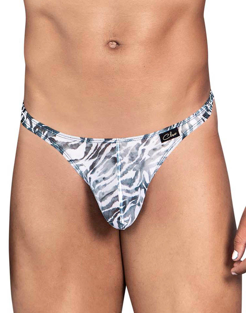 Black Front Clever Inviting Thong 0936