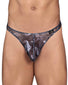 Black Front Clever Tempting Thong 0937