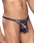 Black Side Clever Tempting Thong 0937