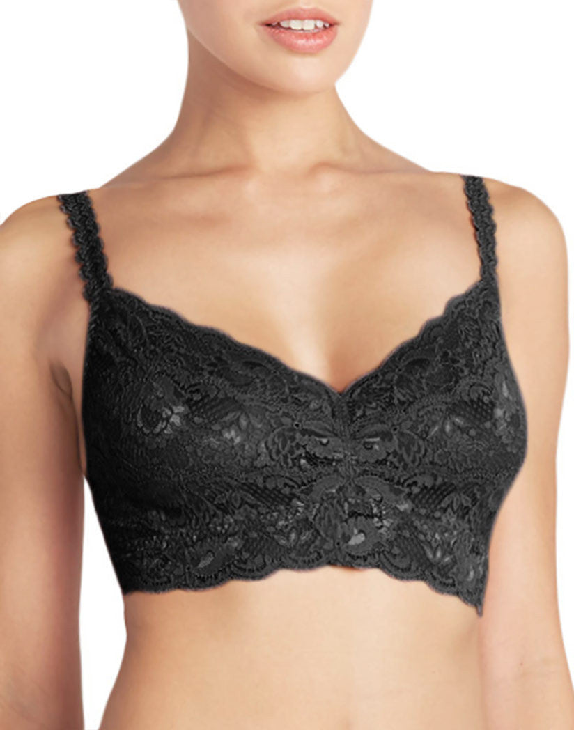 Black Front Cosabella Never Say Never Sweetie Bralette NEVER1301