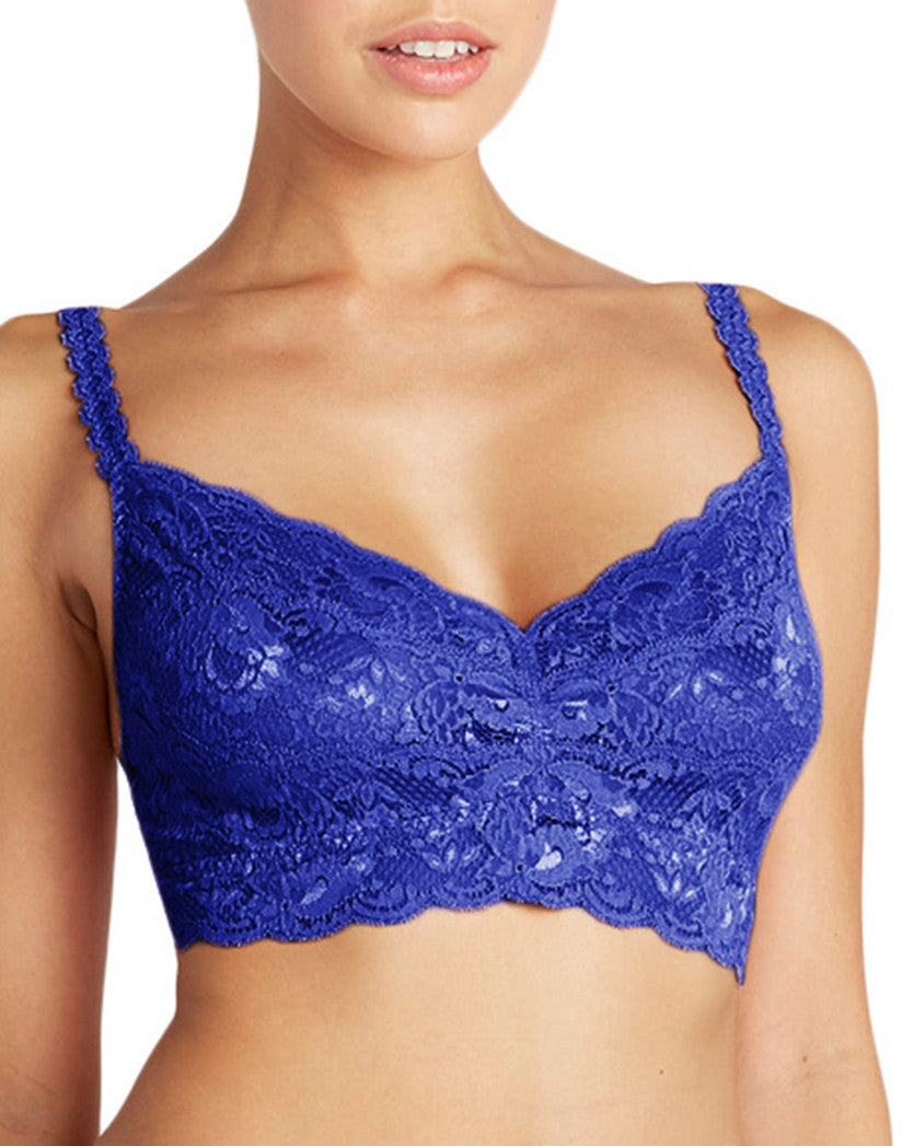 Ultra Blue Front Cosabella Never Say Never Sweetie Bralette Ultra Blue NEVER1301