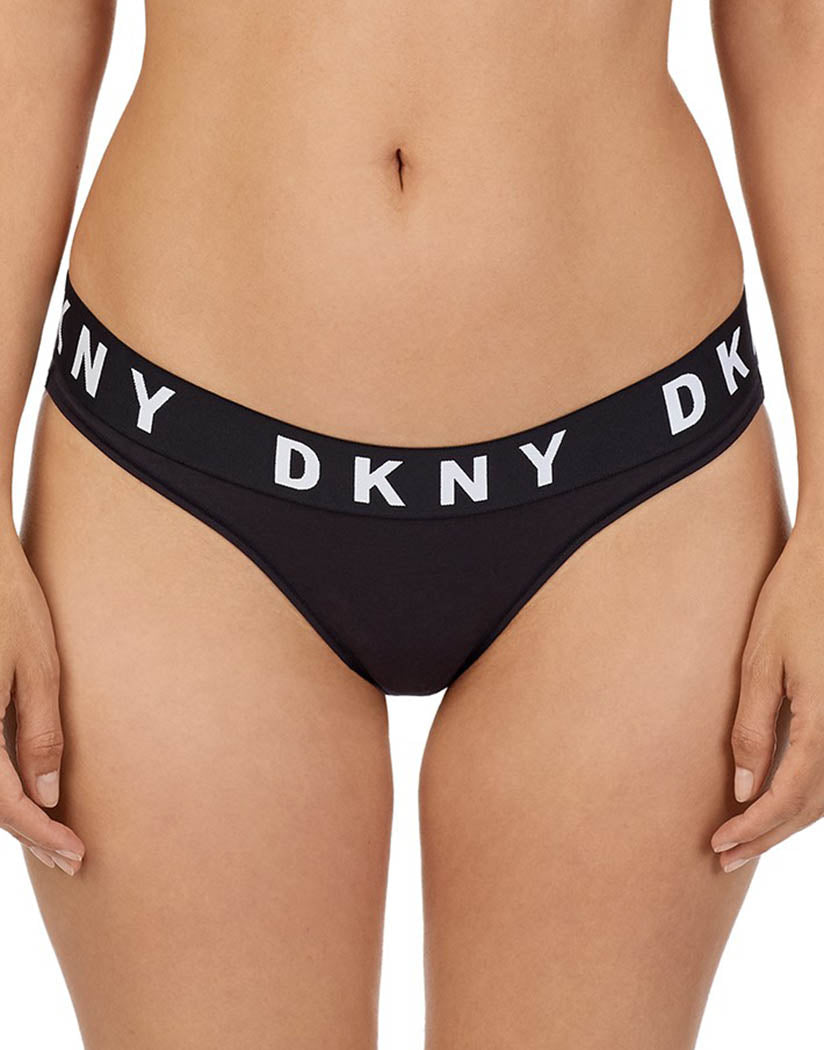 black front DKNY Cozy Boyfriend Bikini DK4513