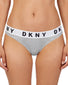 heather grey front DKNY Cozy Boyfriend Bikini DK4513