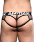 Leopard Print Back Andrew Christian Leopard Mesh Thong w/ Almost Naked 92232