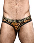 Leopard Print Andrew Christian Plush Leopard Brief w/ Almost Naked 92295
