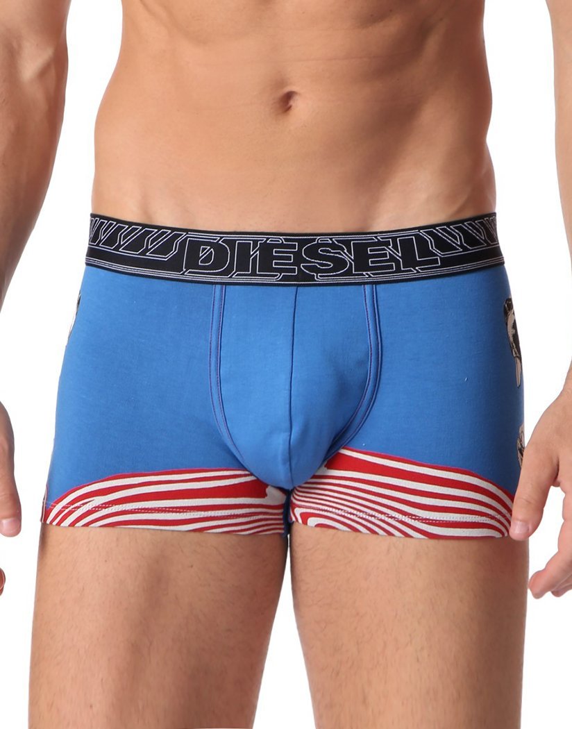 Blue/Red Front Diesel Damien Boxer Brief 00CIYK0JARN