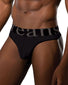 Black Front Doreanse Wide Band Thong