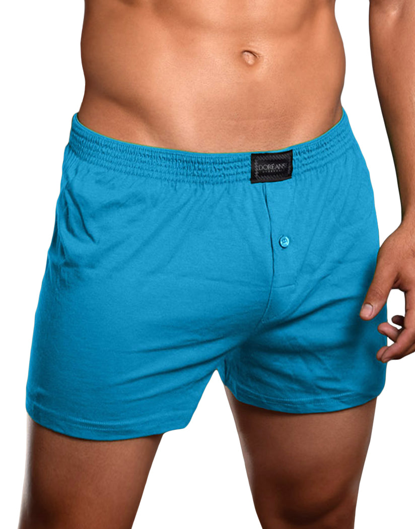 Turquoise Front Doreanse Essential Homey Boxer 1511