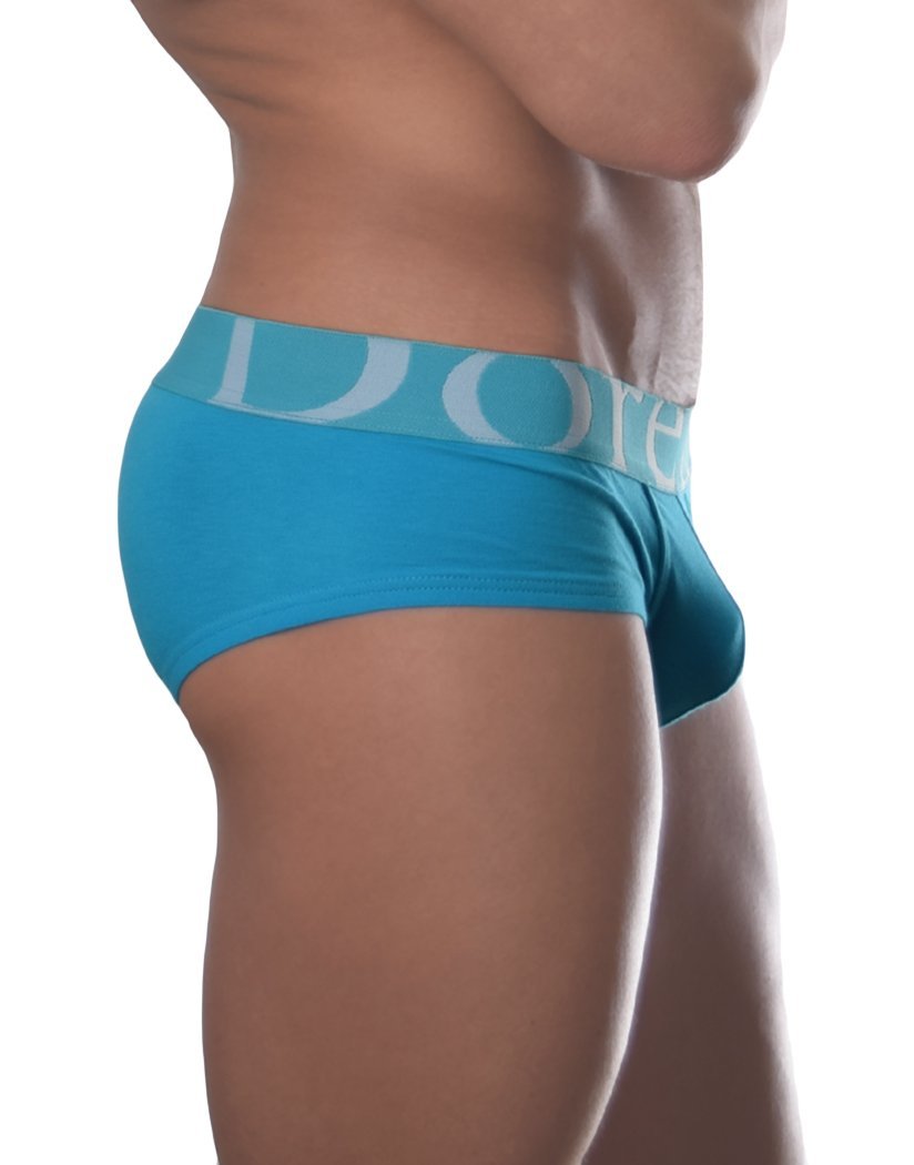 Turquoise Side Doreanse Cotton Modal Pouch Mini Trunk Underwear Turquoise 1779