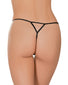 Black Back Exposed Lace Crotchless 3 Pack Queen Size G3PK108