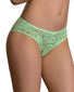 Green Front Exposed Lace Me Up Panty M163