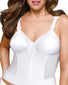 White Front Exquisite Form Fully Back Close Longline Posture Bra 5107532