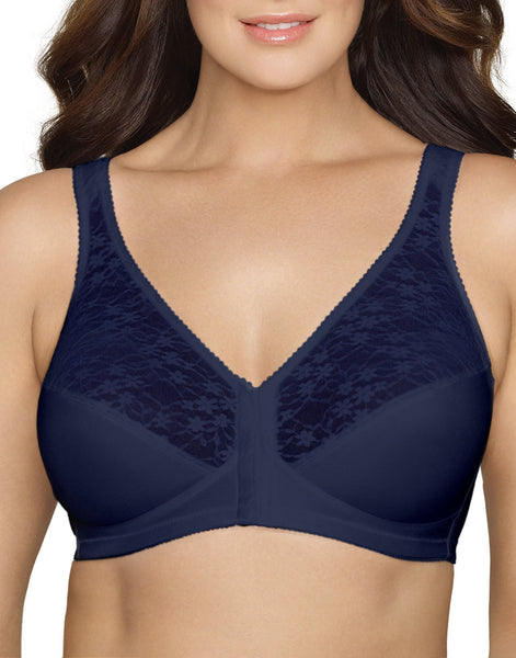 Exquisite Form Fully Cotton Soft Cup Bra With Lace