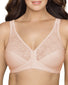Rose Beige Front Exquisite Form Fully Front Close with Lace Posture Bra 5100565