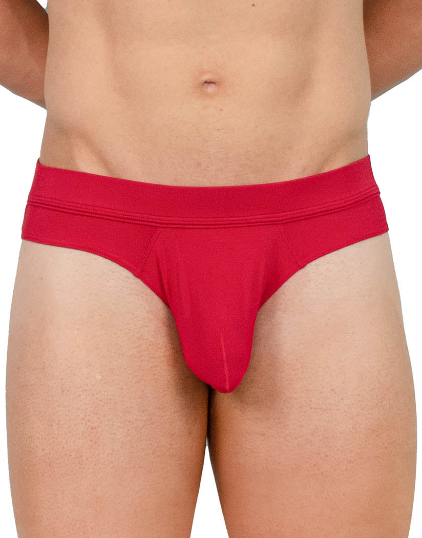 Red Front Obviously EliteMan Hipster Brief F04