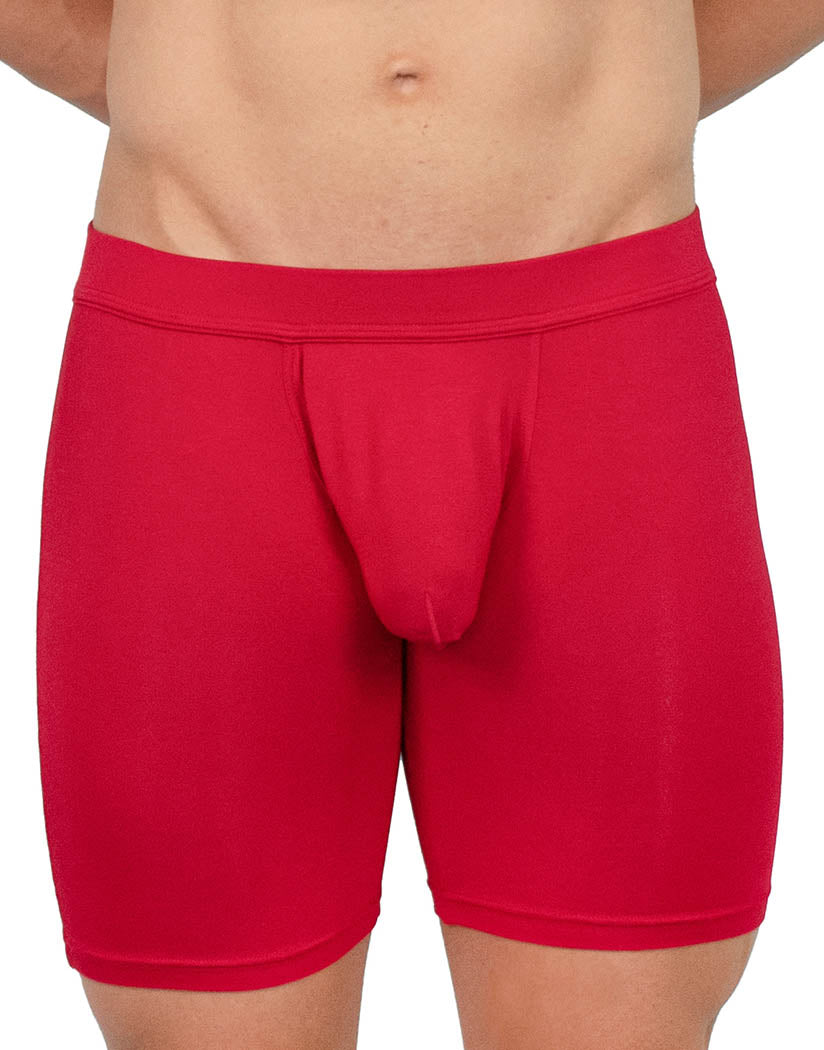 Red Front Obviously EliteMan 6 Inch Boxer Brief F09