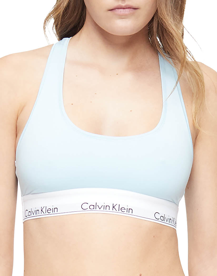 Calvin Klein Modern Cotton Unlined Bralette Rain Dance F3785