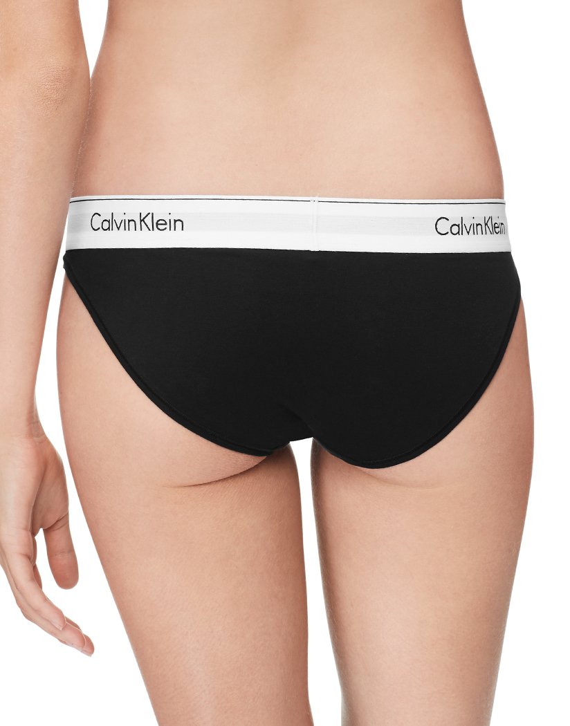Black Back Calvin Klein Women Cotton Modern Bikini F3787