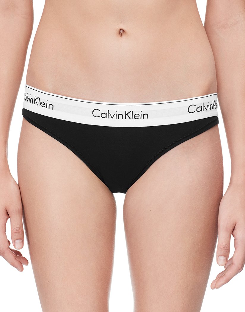 Calvin Klein Underwear Modern Cotton Stretch Cotton-blend Soft-cup Bra In  Black