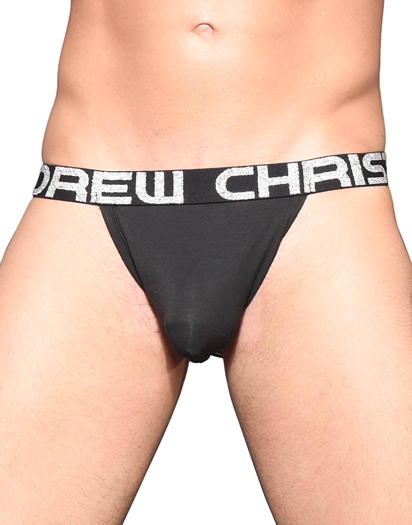 black front Andrew Christian Almost Naked Bamboo Jock 91896