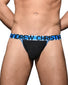 Black Front Andrew Christian Almost Naked Cotton Y-Back Thong 92361