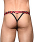 Red Back Andrew Christian Almost Naked Cotton Y-Back Thong 92361