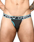 Charcoal Front Andrew Christian Fly Jock w/ Almost Naked 92364