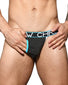 Charcoal Front Andrew Christian Fly Jock w/ Almost Naked 92364