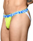 Fresh Lime Side Andrew Christian Fly Jock w/ Almost Naked 92364