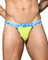 Fresh Lime Front Andrew Christian Fly Jock w/ Almost Naked 92364