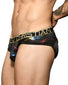 Multi Side Andrew Christian Metallic Eclipse Brief w/ Almost Naked 92381