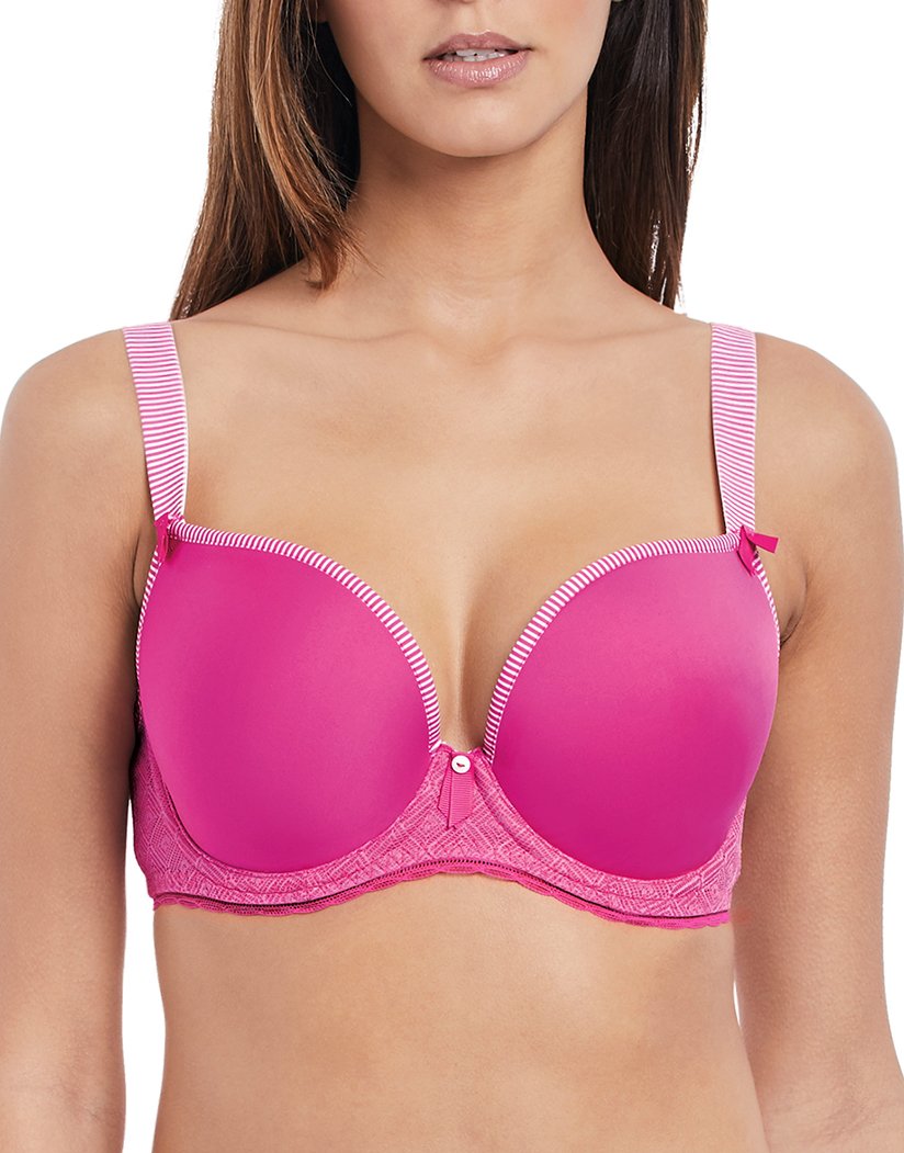 Orchid Front Freya Deco Vibe Convertible Plunge T-Shirt Bra AA1704