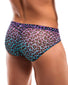 Purple Leopard Print Back Intymen Leopard Print Bikini INI025