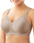 Taupe Side Glamorise Everyday Seamless Support T-Shirt Bra 1080