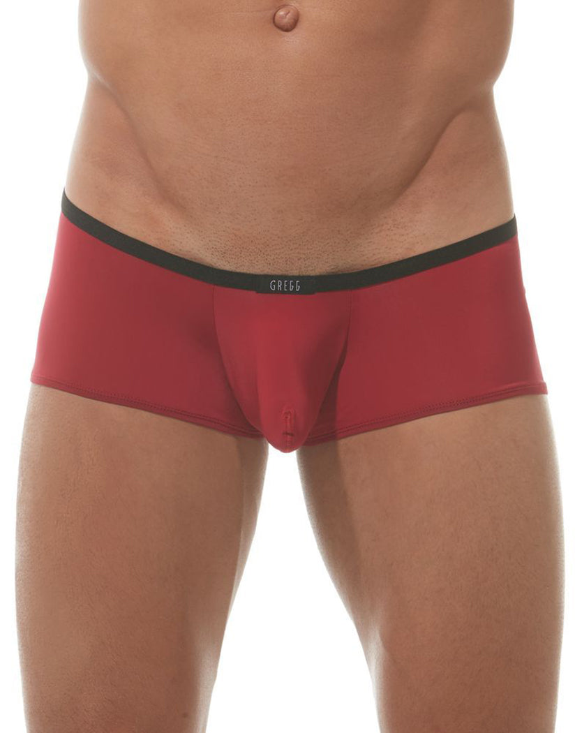 Red Front Gregg Homme Voyeur Square Cut Brief 100605