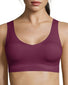 Galactic Red Front Hanes Invisible Embrace Comfort Flex Fit Wirefree Bra MHG561