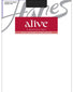 Jet Front Hanes Women Alive Full Support Sheer to Waist Pantyhose 811