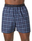 Assorted Plaid Front Hanes Men Red Label Exposed Elastic Waistband Boxer 2-Pack 841VTY