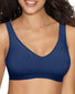 In the Navy Front Hanes Women SmoothTech Wirefree Bra G796