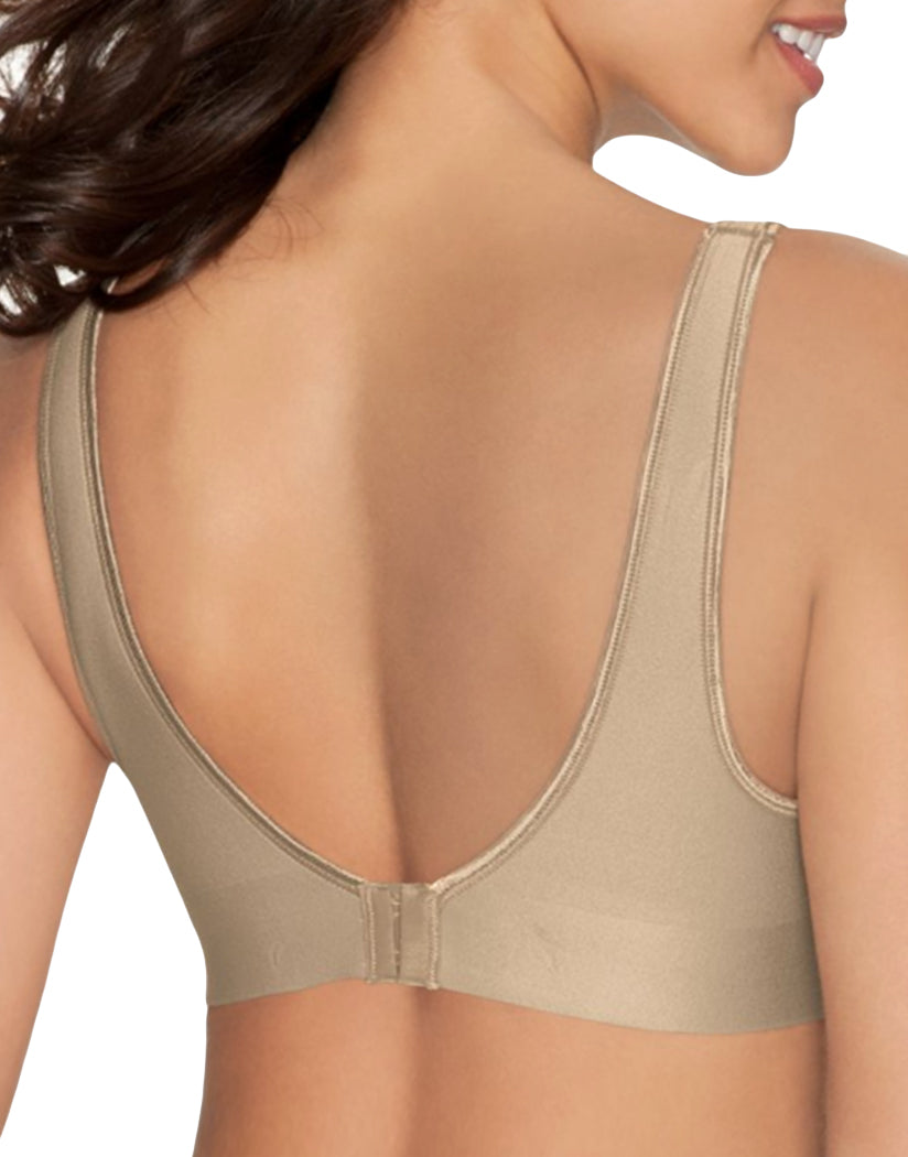 Hanes Women's Full Coverage SmoothTec Band Unlined Wireless Bra G796 - Nude  L, Size: Large, by Hanes