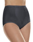 Black Hanes 2-Pack Light Control with Tummy Panel Brief