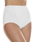Soft White Hanes 2-Pack Light Control with Tummy Panel Brief